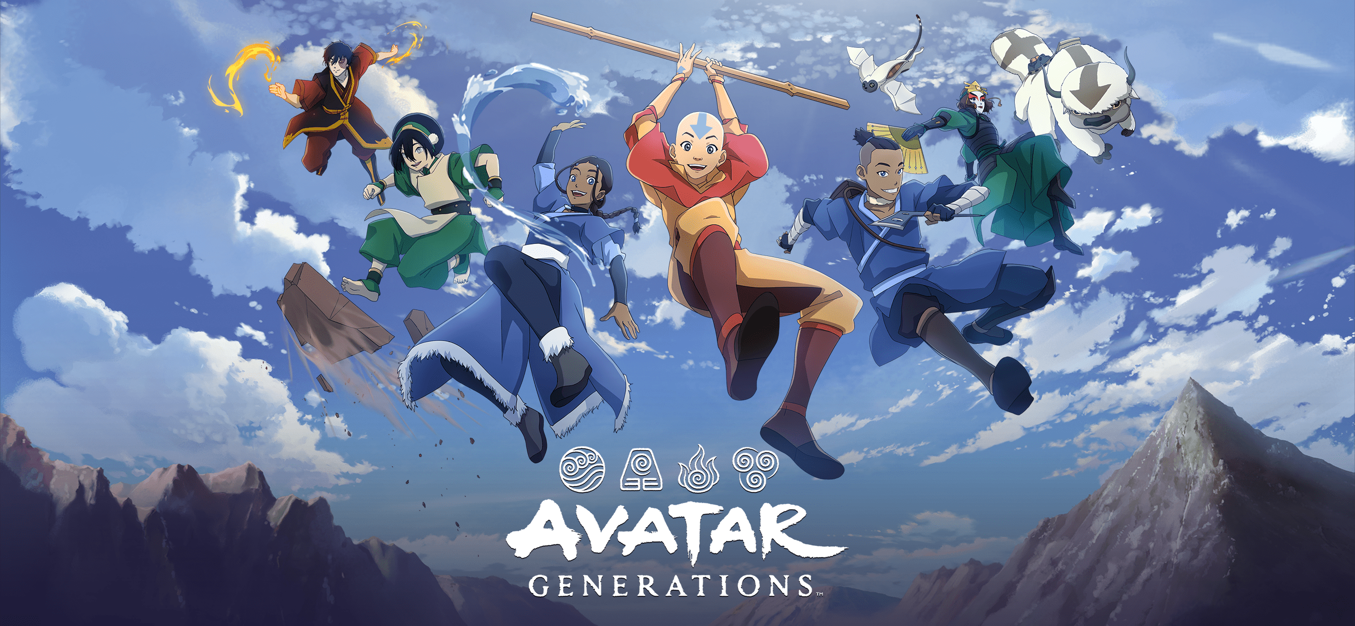 Ya está disponible el prerregistro para Avatar Generations, un juego de rol para móviles basado en el universo de Avatar Aang.