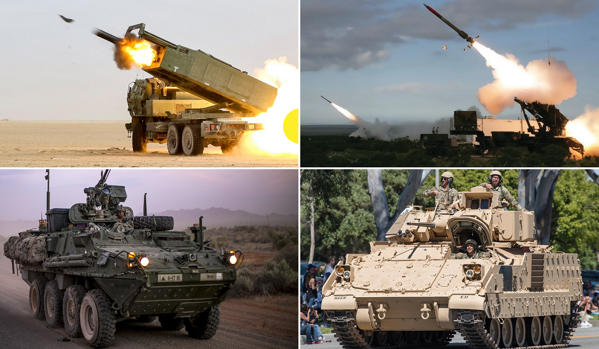 Patriot- og HIMARS-missiler, 64 Stryker- og M2 Bradley-panservogner, 31 nye haubitsere, DPICM-klaseammunisjon - USA kunngjør en militær hjelpepakke på 800 millioner dollar til Ukraina