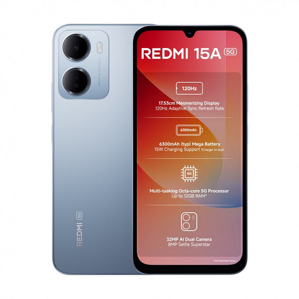 Цветовые варианты Redmi 15A