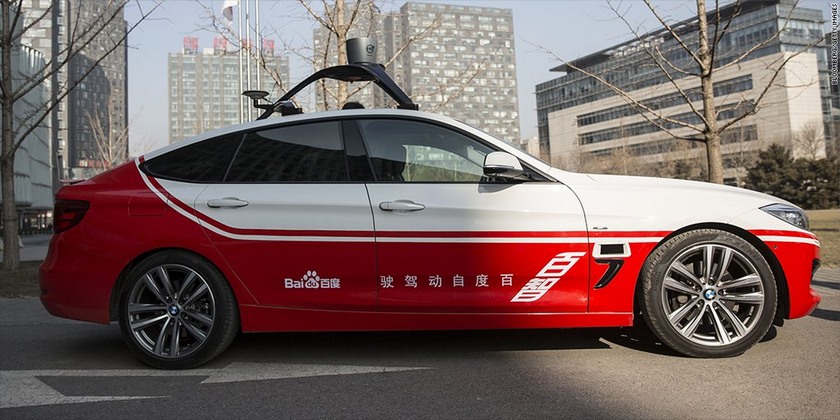 Baidu поделится технологиями беспилотных автомобилей