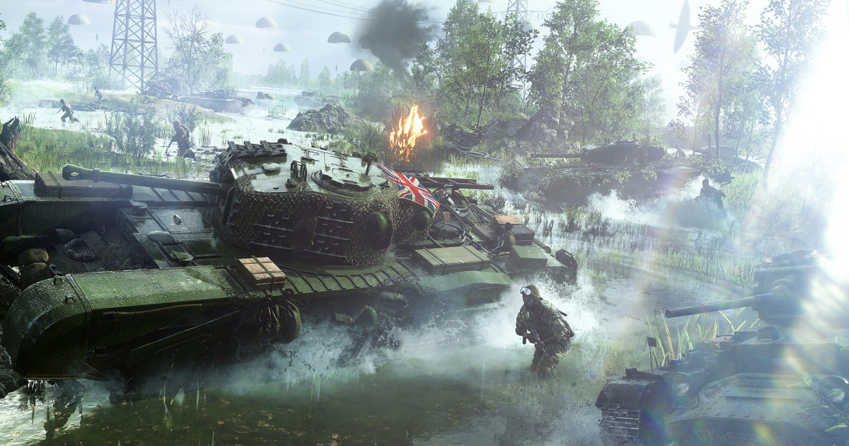Battlefield V online piek overschrijdt 116 000 spelers - meer dan Battlefield 2042