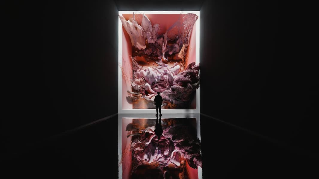 Интерьер галереи The Sanctuary в музее Dataland
