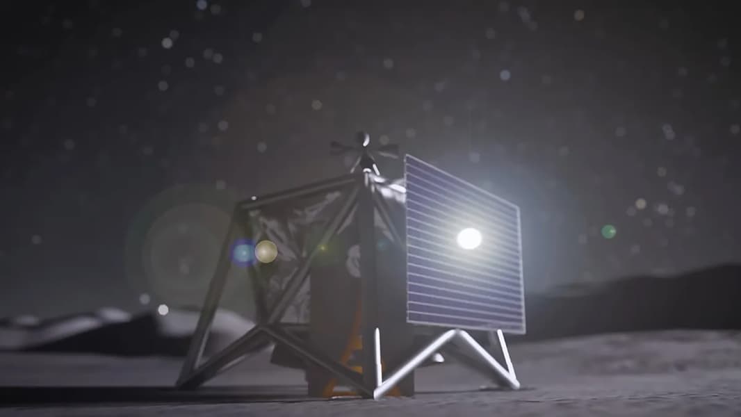 Концепт дронів MoonFall на Місяці