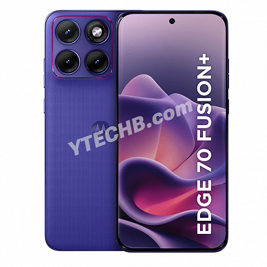 Motorola Edge 70 Fusion+ кольори