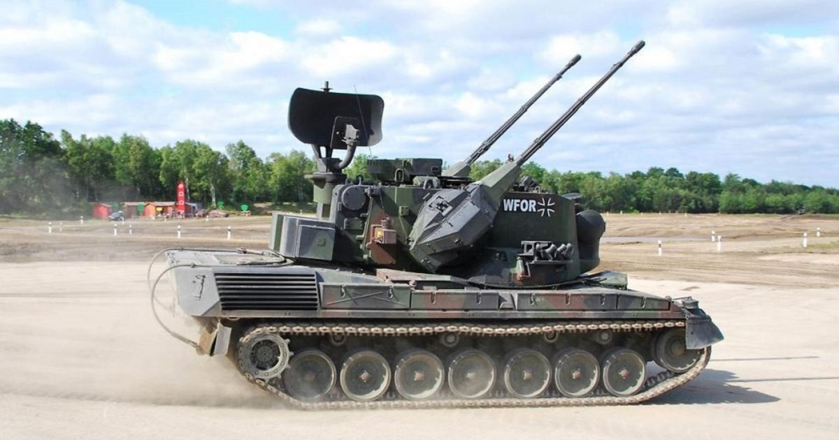 Германия продолжит предоставлять Украине зенитные танки Gepard