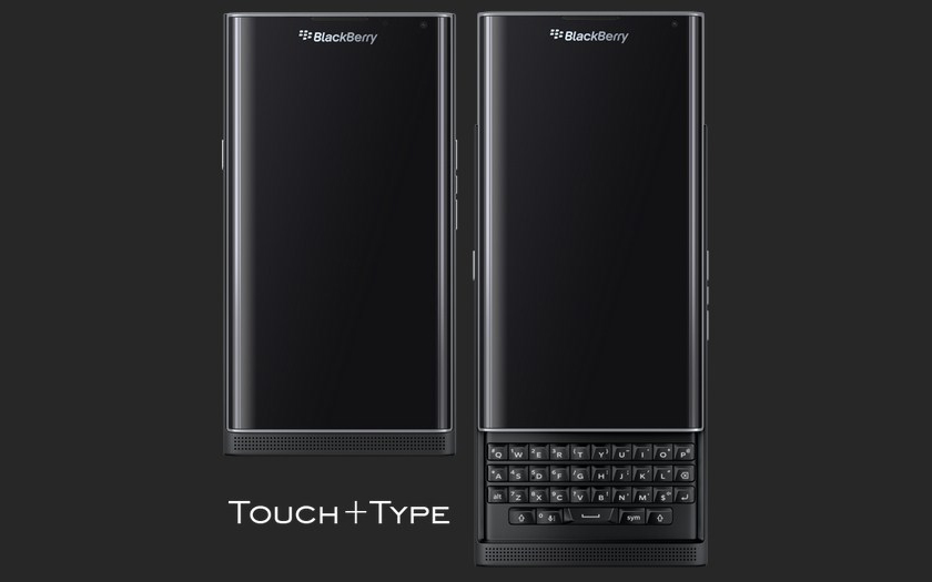 Официальные пресс-рендер и характеристики Android смартфона BlackBerry Priv