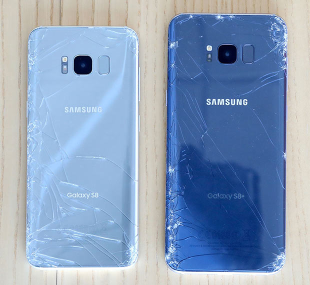 Samsung Galaxy S8 оказался довольно хрупким