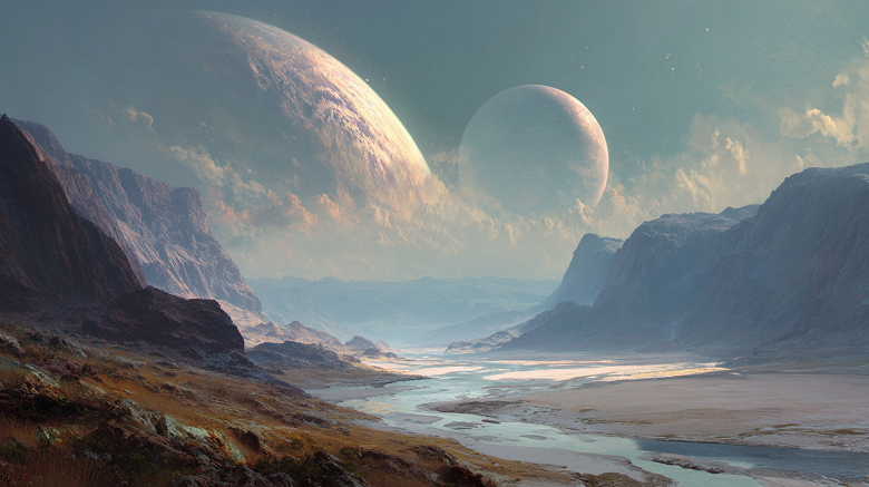 Візуалізація далекої екзопланети