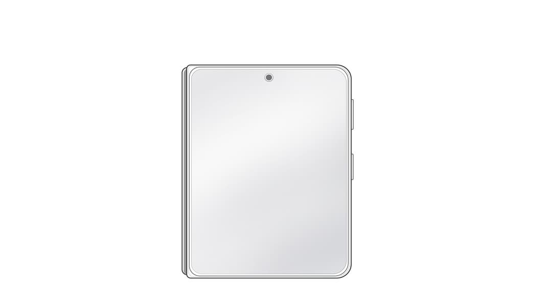 Задняя панель Huawei Pura X Max с камерами