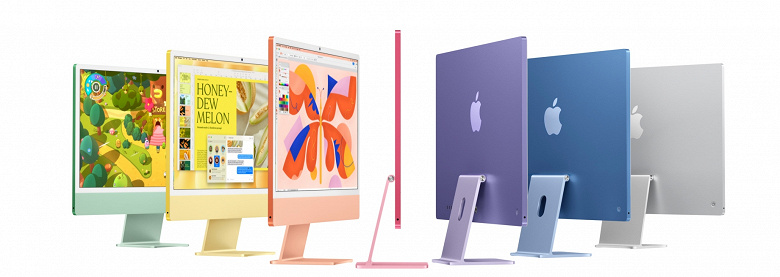 Моноблок Apple iMac на столе