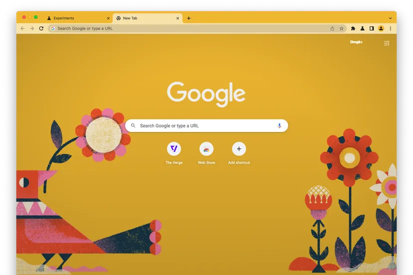 Google porta i temi di colore in stile Material You su Chrome desktop