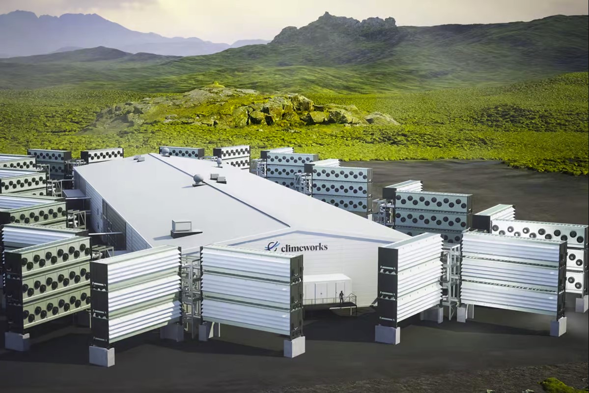 Climeworks started building Mammoth, the world's largest CO2 direct air capture plant