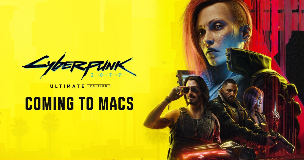 Mac er ikke bare for jobb: Cyberpunk 2077 Ultimate Edition vises på Apple-datamaskiner tidlig i 2025