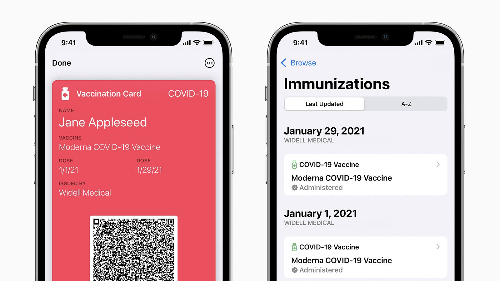 Grazie a iOS 15.4: gli utenti iPhone in Europa possono ora aggiungere il proprio certificato di vaccinazione alle app Wallet e Health