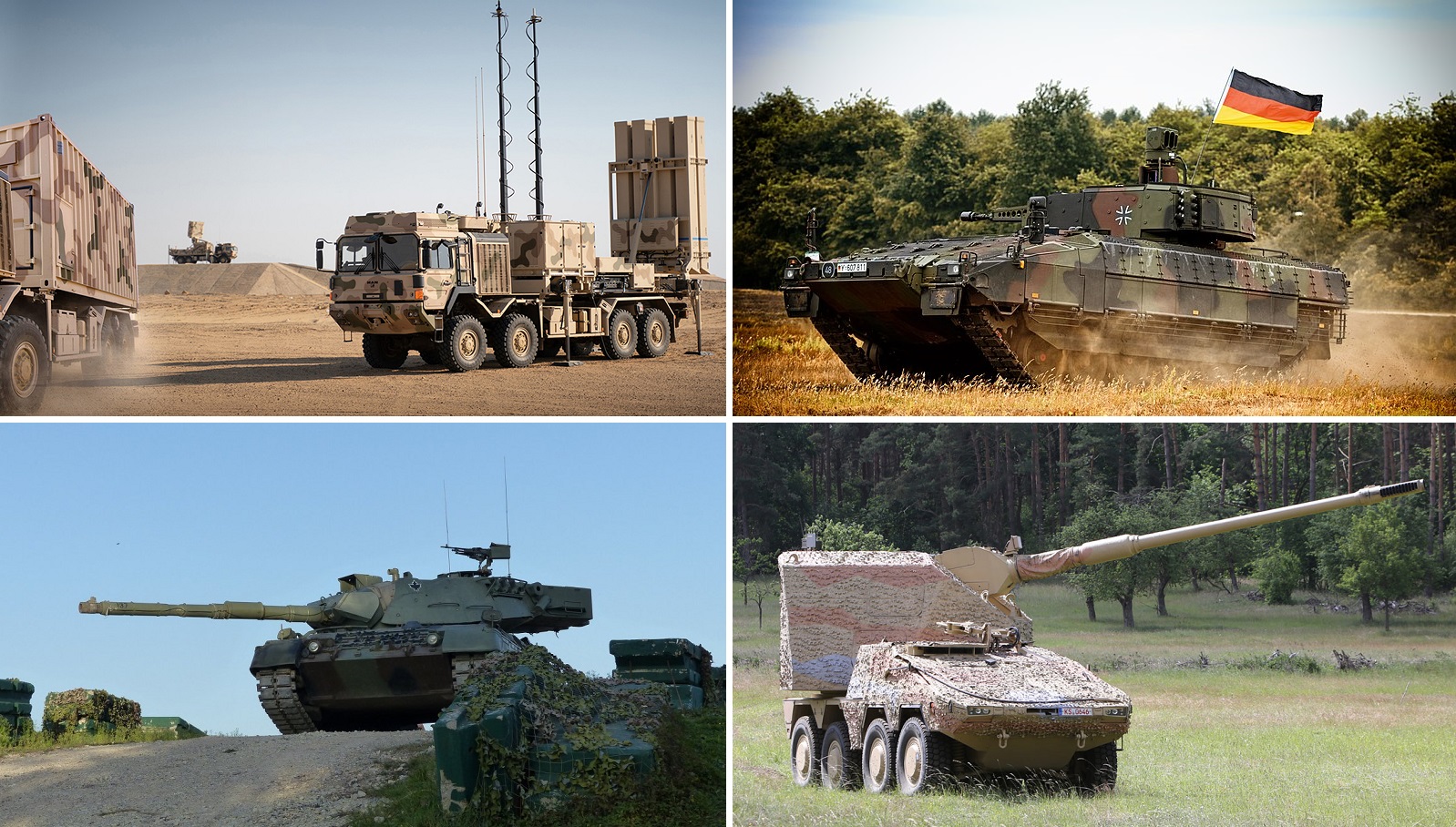 30 модернізованих танків Leopard 1A5, чотири системи ППО IRIS-T, Marder, RCH 155 і безпілотники на суму $2,95 млрд - Німеччина офіційно розкрила новий пакет військової допомоги для України