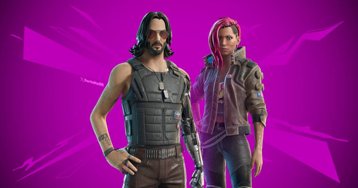 Hybride du futur : des personnages de Cyberpunk apparaîtront dans Fortnite !