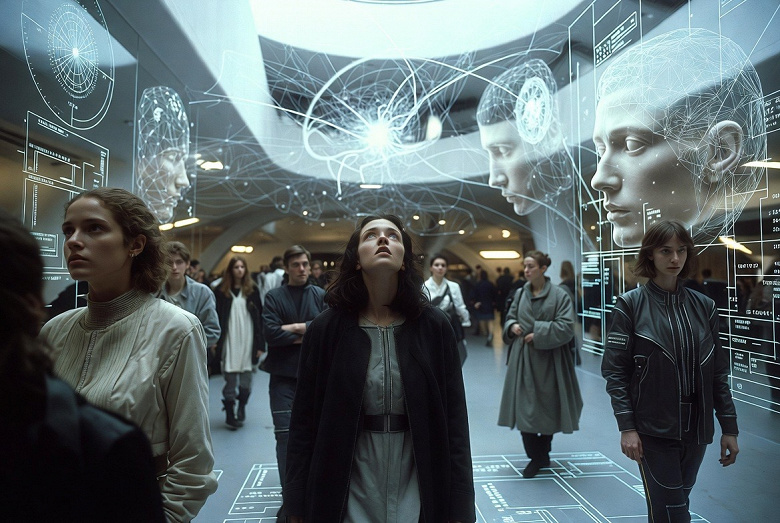 Згенероване обличчя Grok