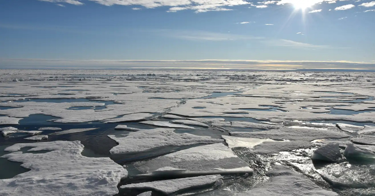  Study shows that ice in the Arctic is melting faster and faster