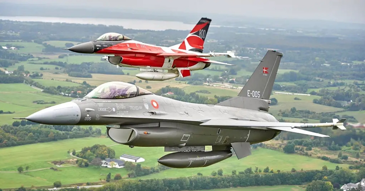 Argentina adquiere 24 aviones F-16 a Dinamarca