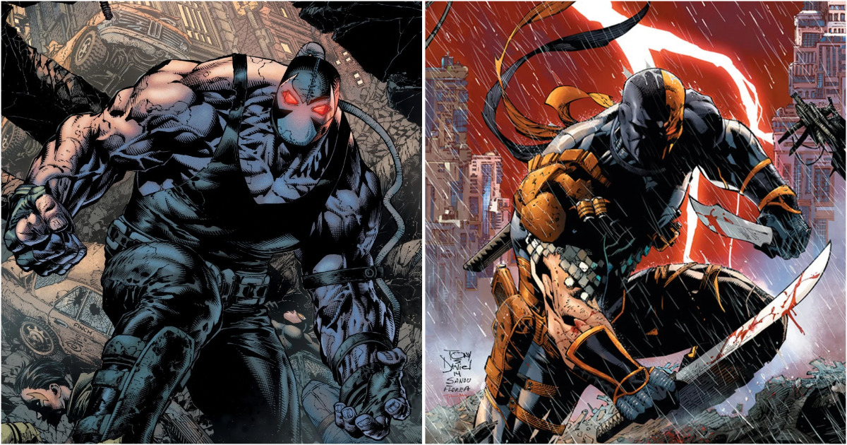 Rumour: DC is working on a film about Bane and Deathstroke, and the author of the upcoming Captain America film is responsible for the script