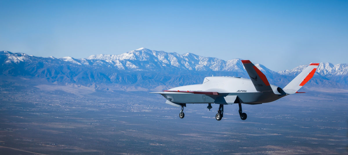Ny jetdrone av typen XQ-67A testet i USA