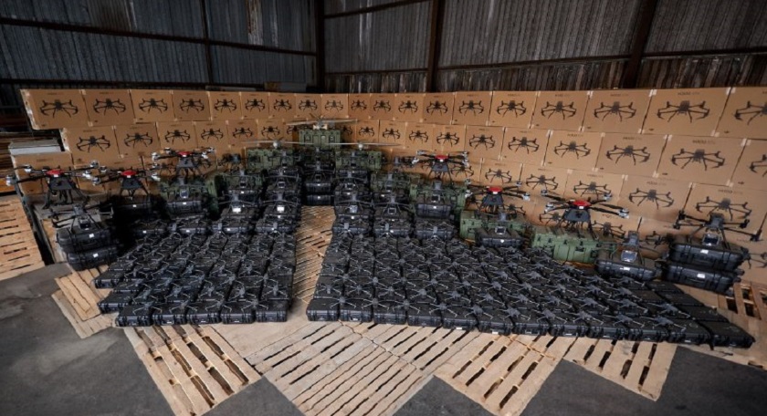 150 квадрокоптеров DJI Mavic 3E, 423 дрона DJI Matrice, «Кажан» и «Лелека-100» – Вооружённые Силы Украины получат более 600 беспилотников