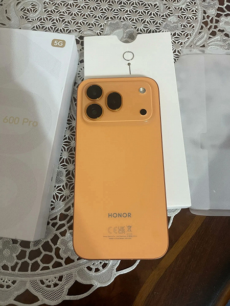 Honor 600 Pro дизайн