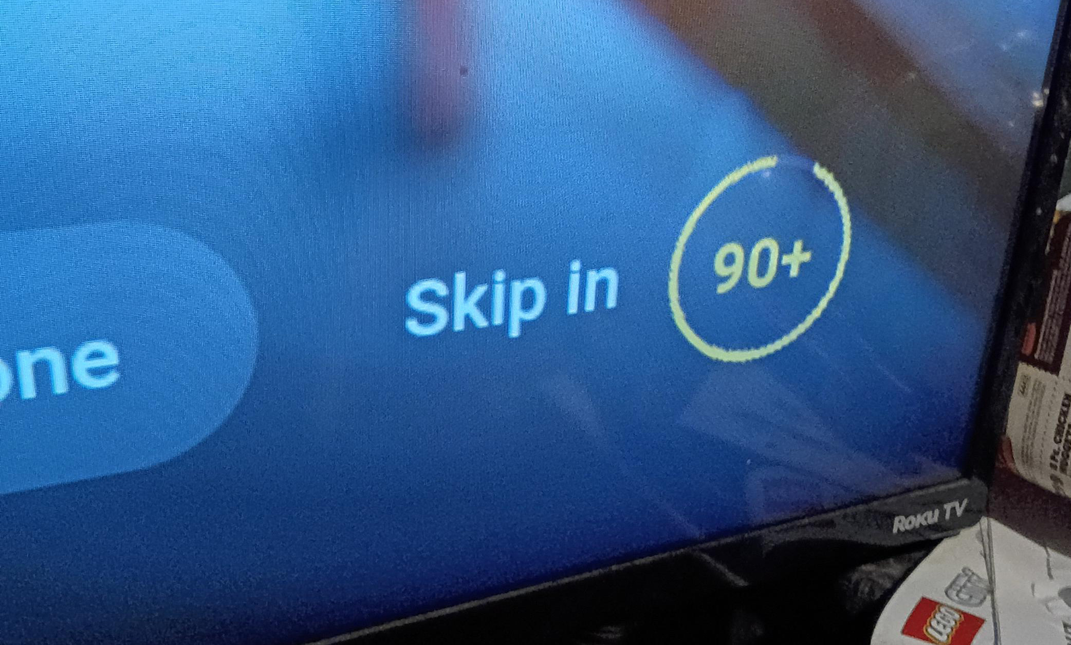 Interface YouTube affichant un compte à rebours de 90 secondes