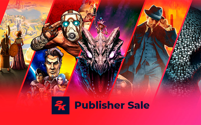 2K, Rockstar, and Private Division: three sales with discounts up to 70% are going on in Epic Games Store until October 4
