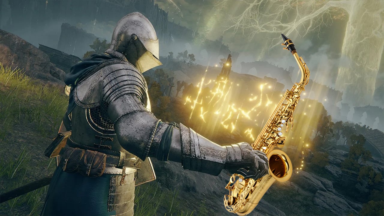 Elden Ring Twitch streamer completed the game in 2.5 hours using a saxophone instead of a controller