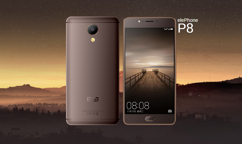Elephone представила два новых смартфона для любителей фотографии P8 и P8 Mini