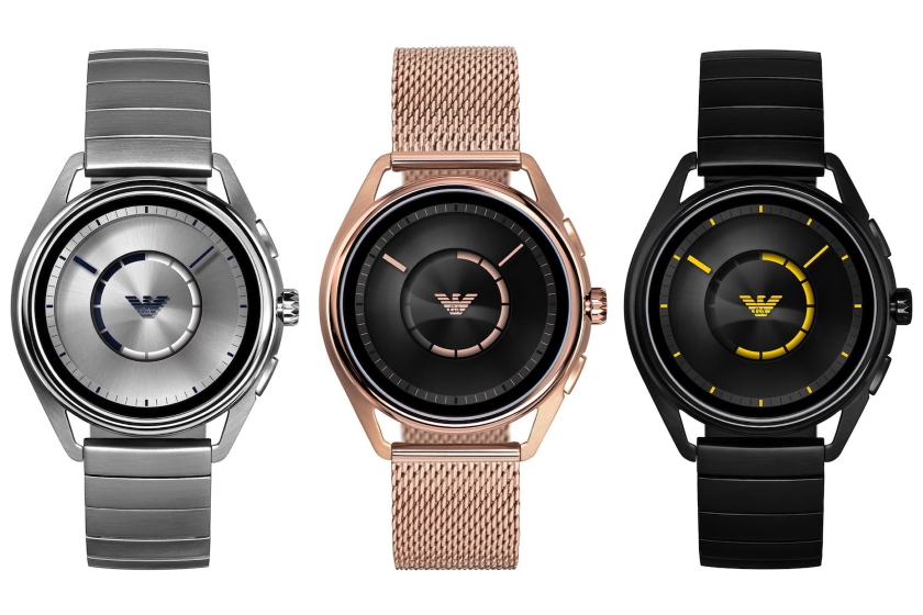 Emporio Armani представила новое поколение «умных» часов Connected на Wear OS