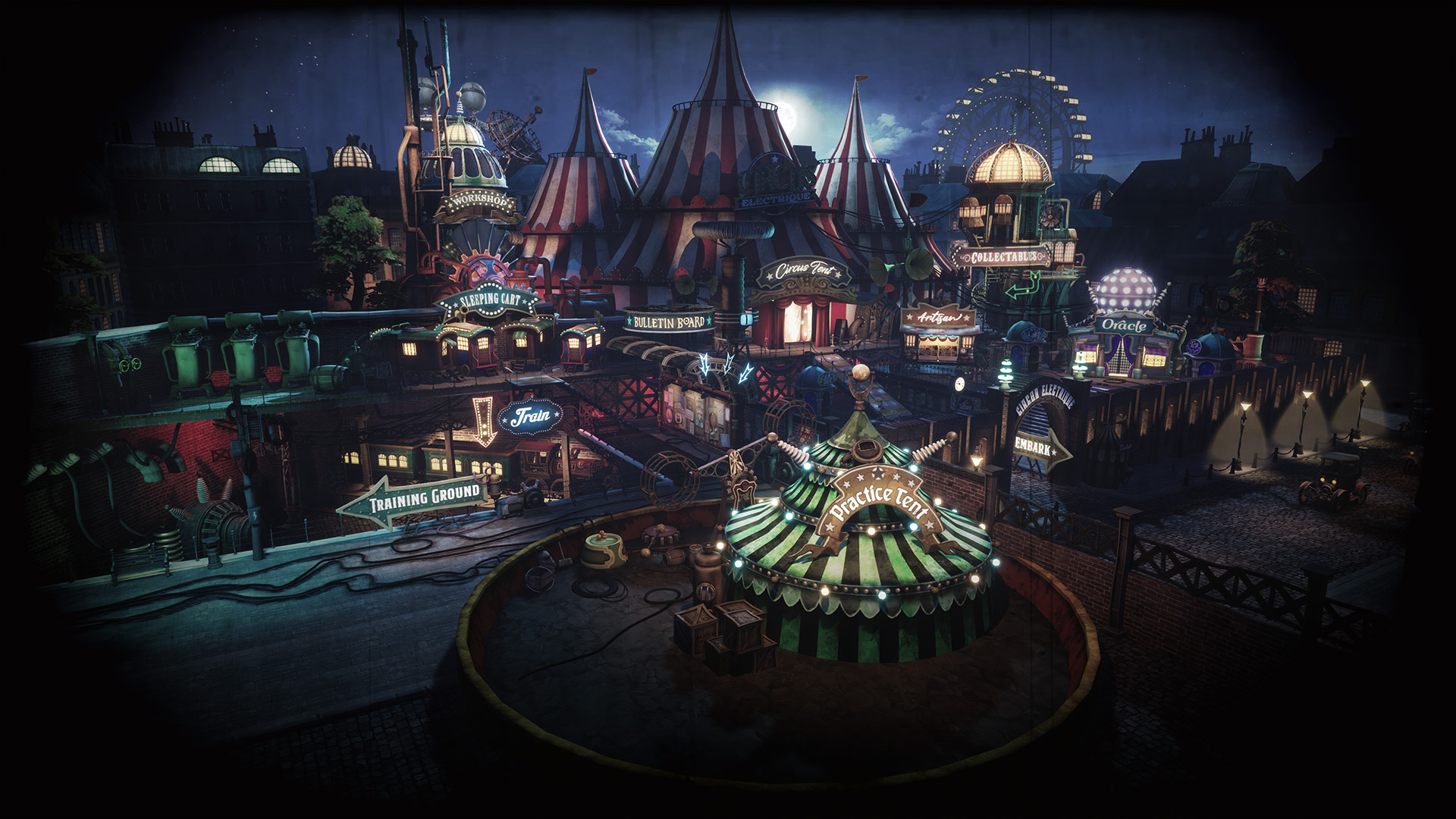 Circus Electrique - il circo steampunk nello spirito di Darkest Dungeon uscirà il 6 settembre