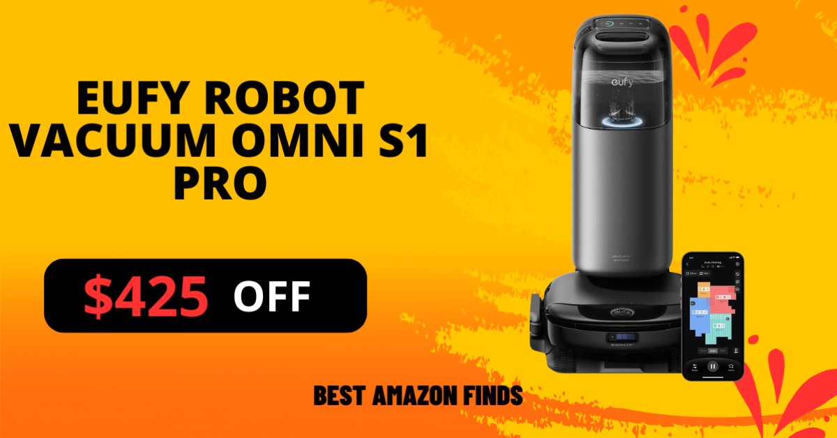 Robot Vacuum Omni S1 Pro Now Available - Limited Time Deal Now $425 Off!