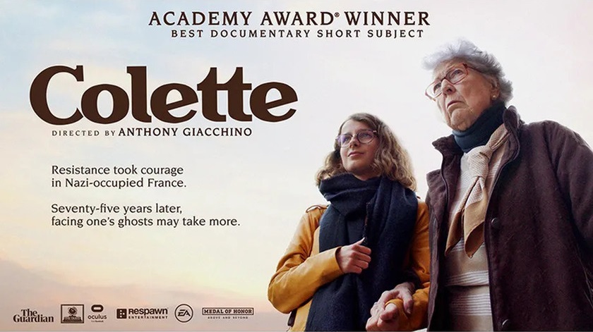 Respawn Entertainment won Oscar for their movie "Colette" and became the first-ever game company to win the award