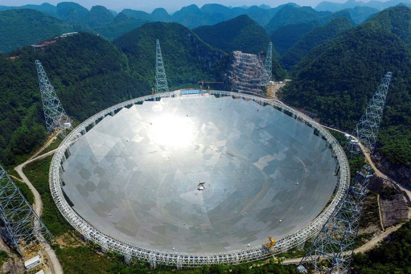 Китай завершил строительство телескопа за 240 миллионов долларов