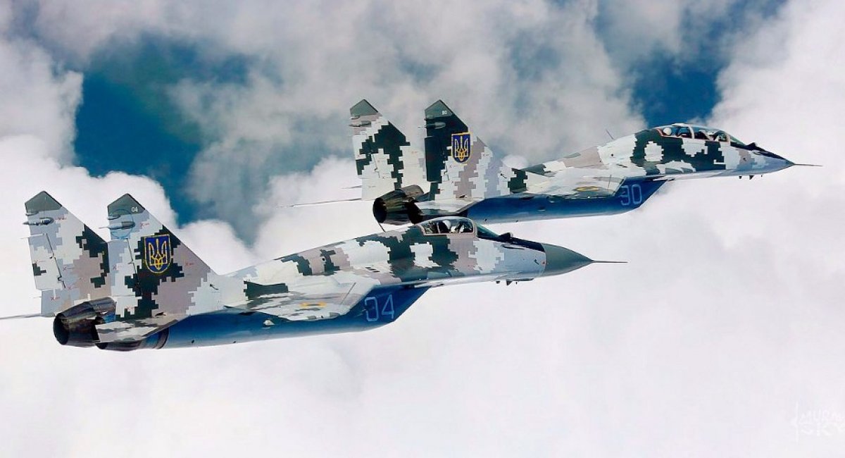 Україна отримала від західних країн 45 радянських літаків, включно з винищувачами МіГ-29 і штурмовиками Су-25
