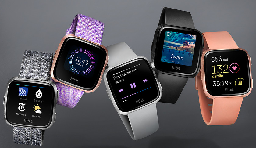 Announcement of Fitbit Versa: "smart" watches for everyone