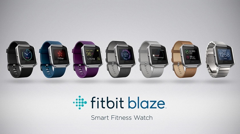 CES 2016: фитнес-часы Fitbit Blaze с дизайном из 90-x