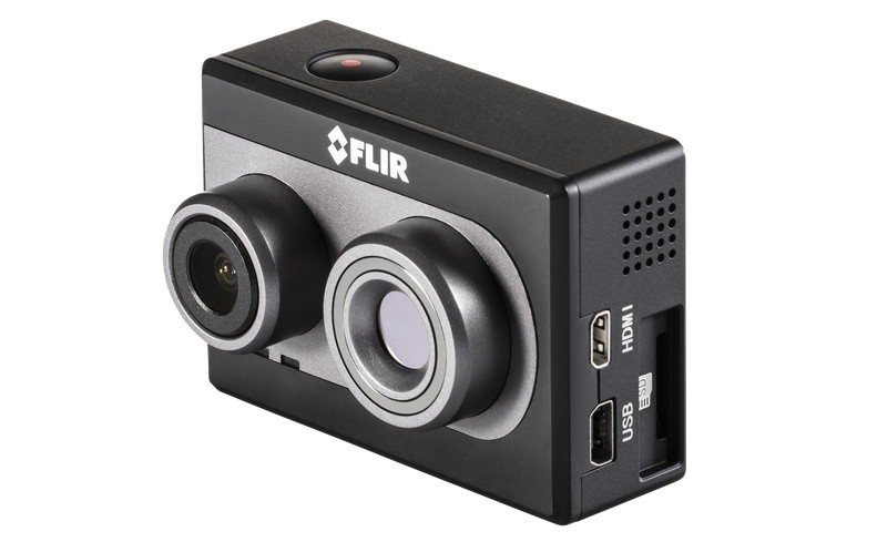 CES 2017. FLIR Duo: первые экшн-камеры с тепловизором
