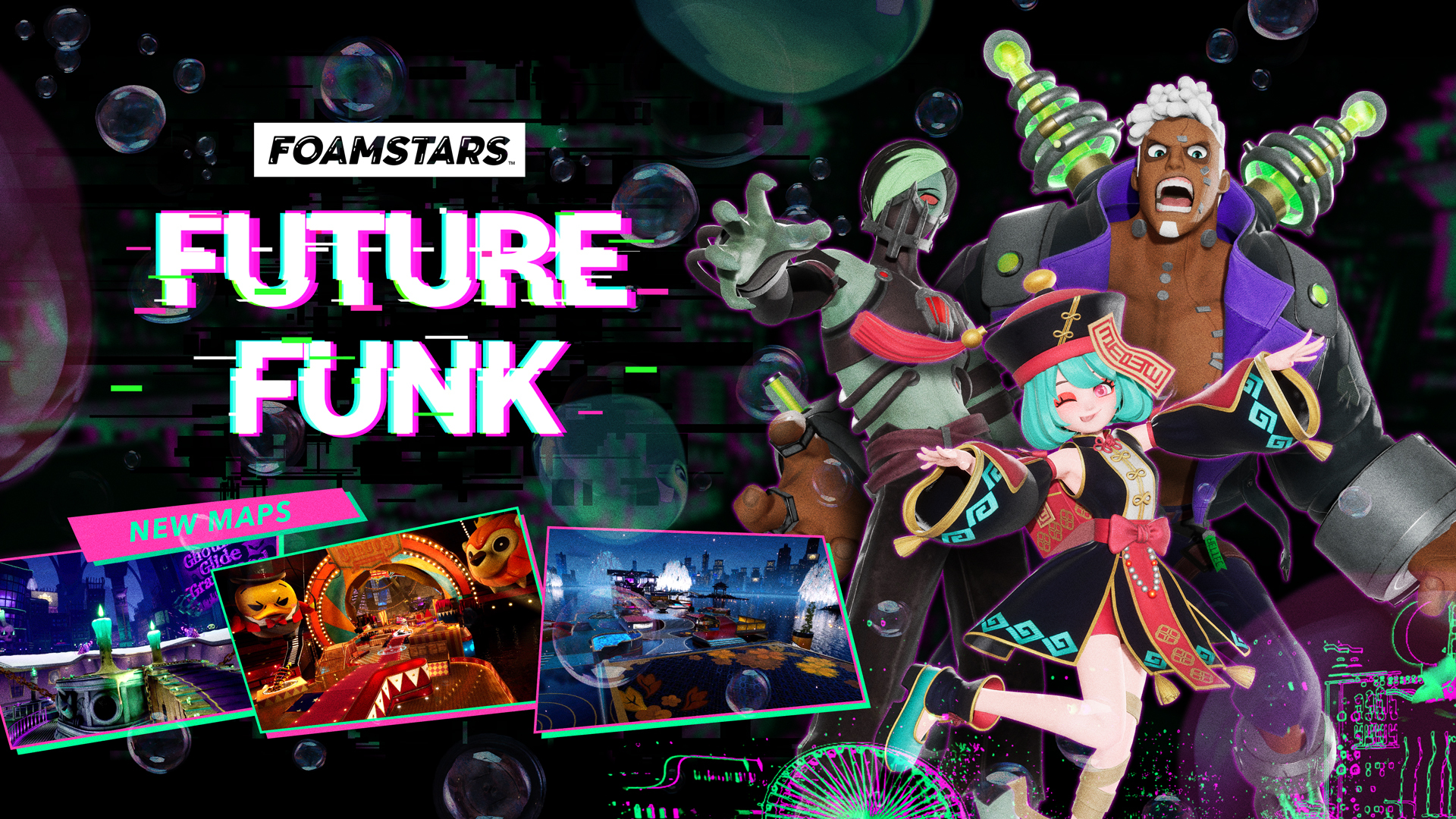 Season 4: Future Funk at Foamstars will be launched on 16 May