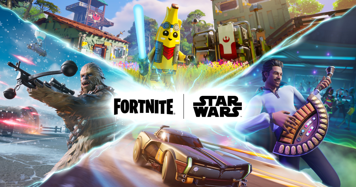 Que el poder llegue con Fortnite: el 3 de mayo, el juego acogerá una colaboración a gran escala con Star Wars