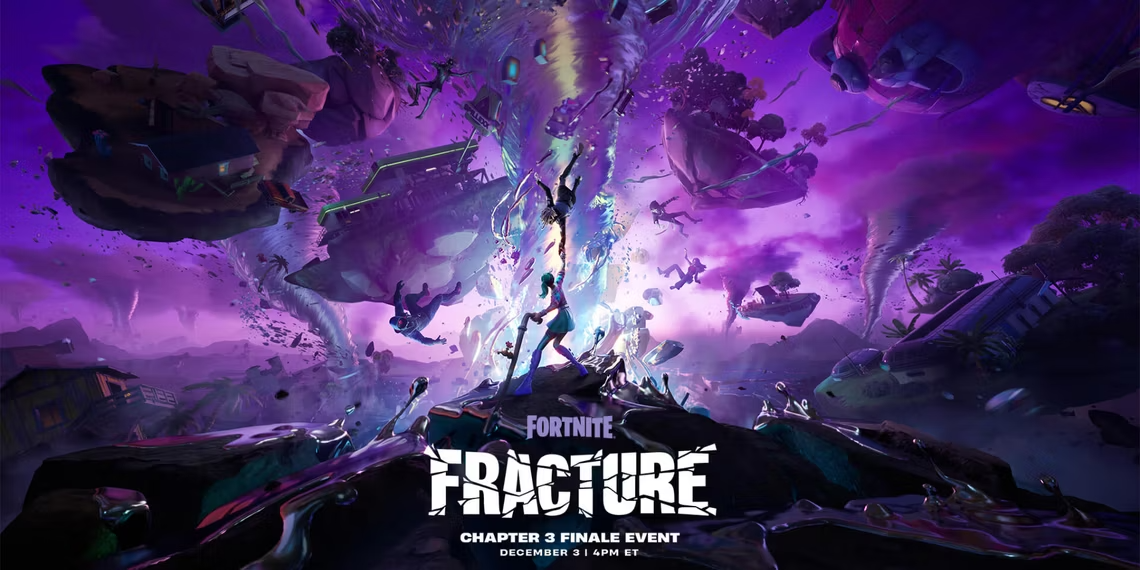 Fracture is the last mysterious event in Fornite in Chapter 3