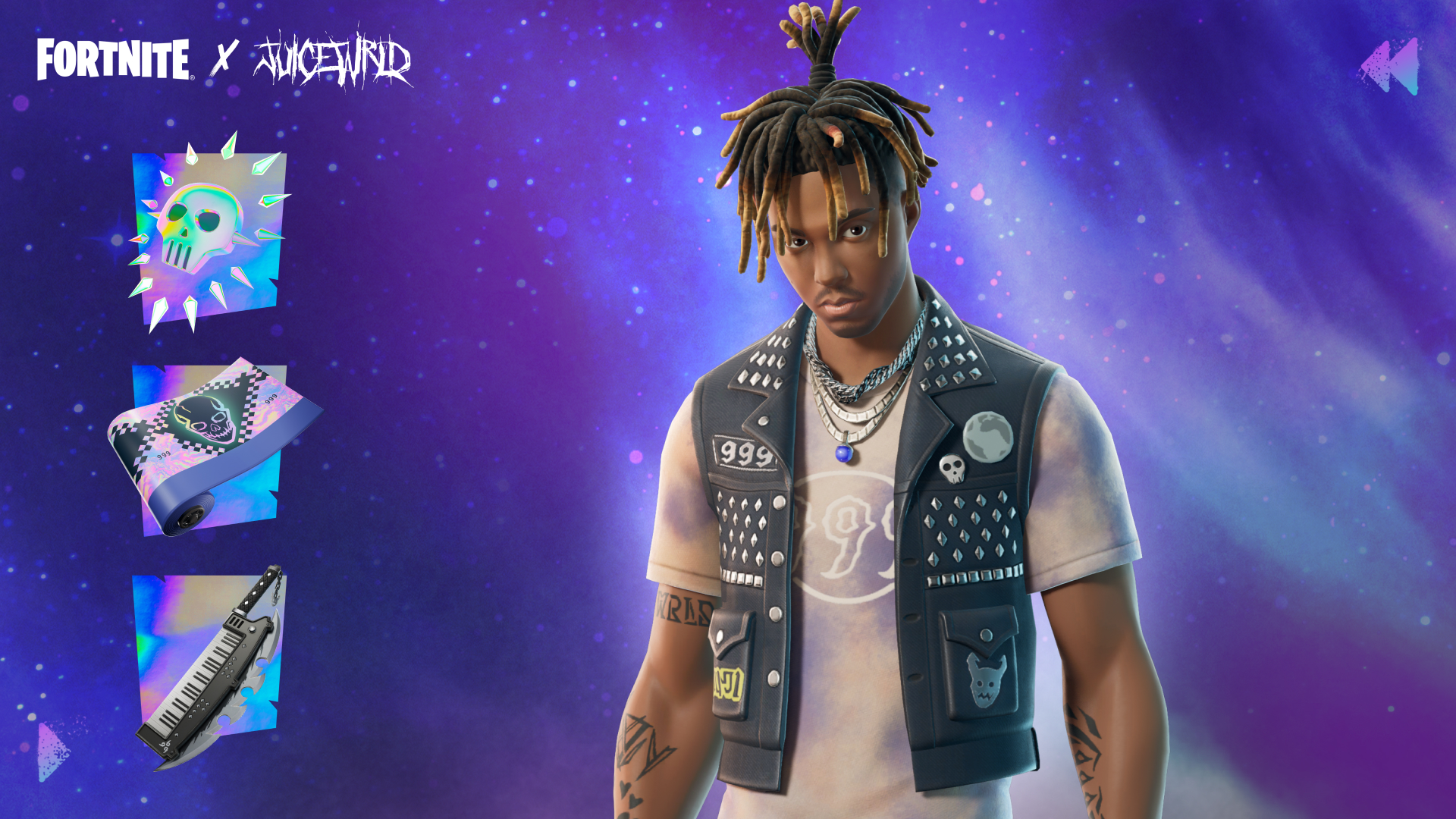 Juice WRLD приєднується до Fortnite: ексклюзивний скін на честь зірки