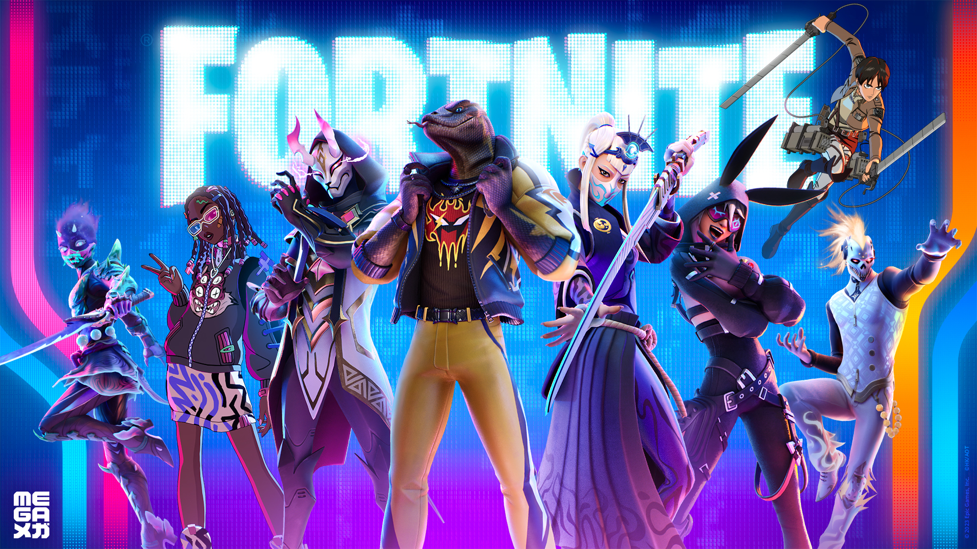 Fortnite launches Chapter 4 of Season 2 with a cyberpunk style