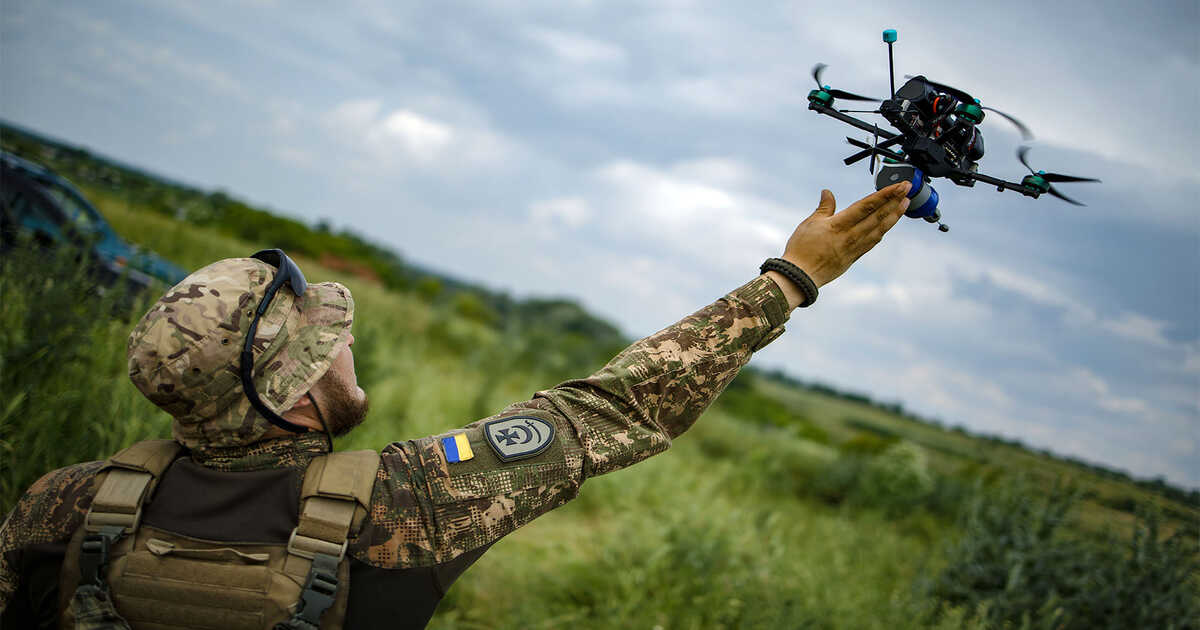 Ukrainas væpnede styrker tar i bruk FPV-droner som kan nå hastigheter på 150 km/t 