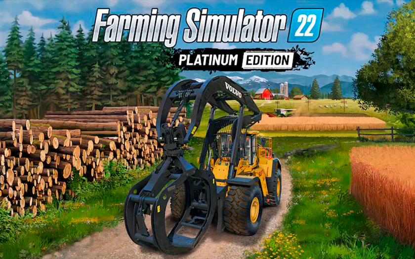 GIANTS Software introduced Farming Simulator 22 - Platinum Edition, Platinum Edition will be released on November 15 and will add new vehicles and location to the game