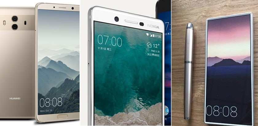 Итоги недели: флагманы Huawei Mate 10, складной ZTE Axon M, новая Nokia 7 и другие нетелефонные новости