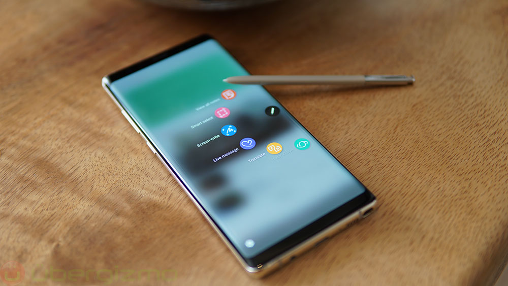 Samsung Galaxy Note8 started to upgrade to Android 8.0 Oreo