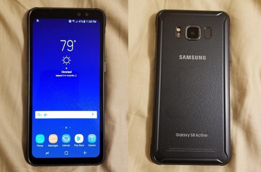 Защищенный Samsung Galaxy S8 Active показали на видео
